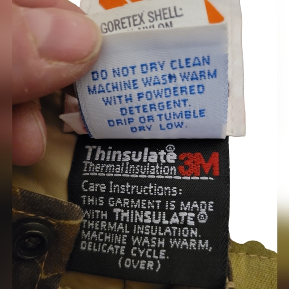 Columbia Goretex Men's Snow Duck Camo Overall Bib Pants Size Large Vintage - Picture 5 of 13